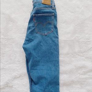 levis high waist straight 724